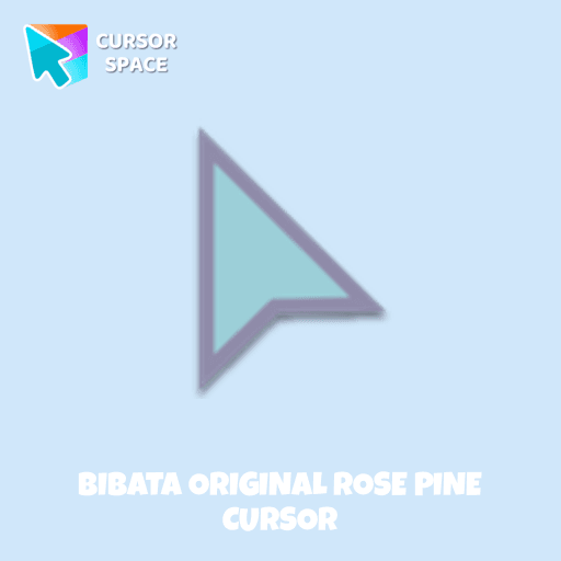 Bibata Original Rose Pine Cursor arrow cursor